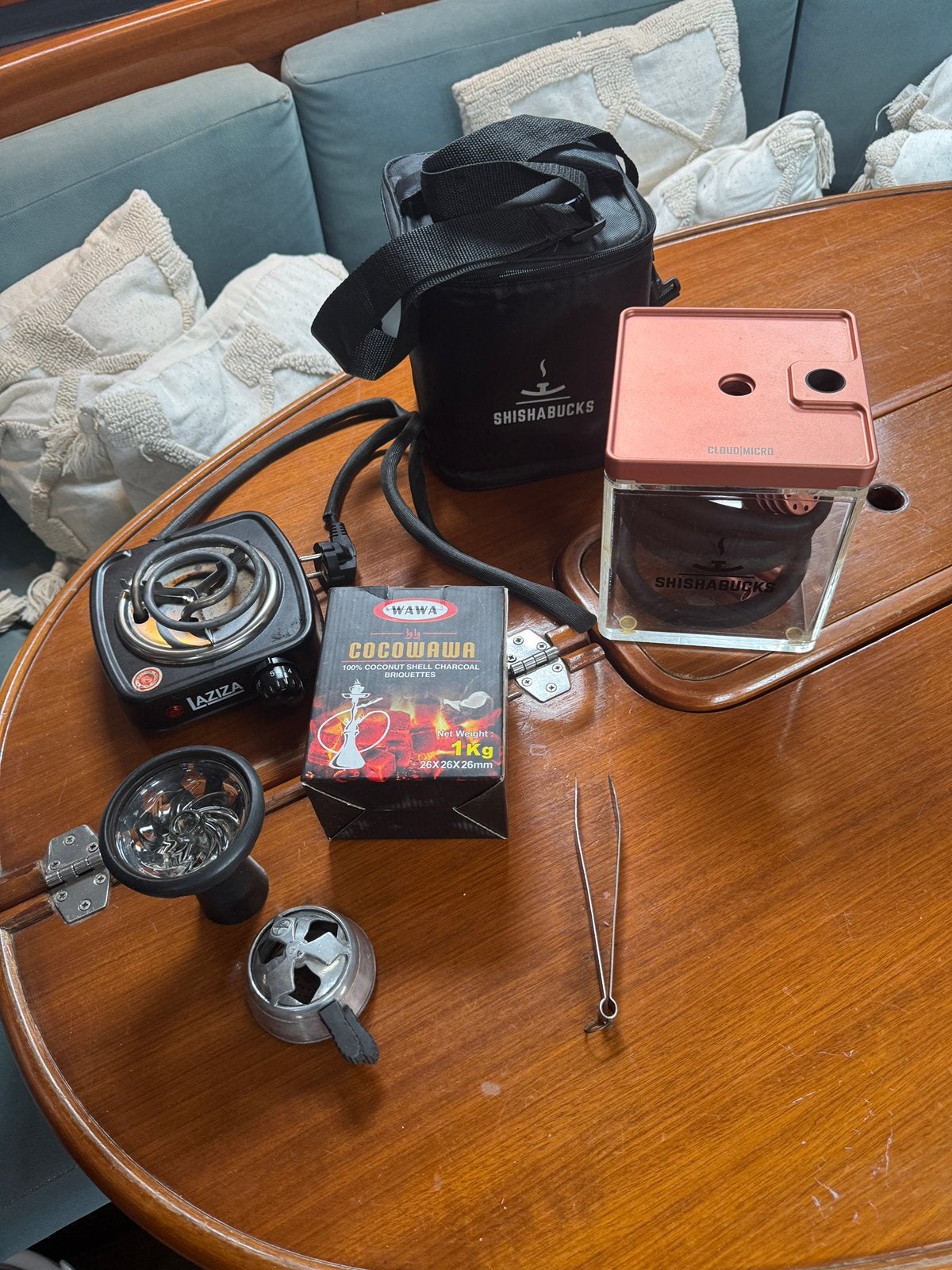 Shisha / shishabucks / waterpijp, Verzamelen, Rookartikelen, Aanstekers en Luciferdoosjes, Ophalen of Verzenden, Zo goed als nieuw