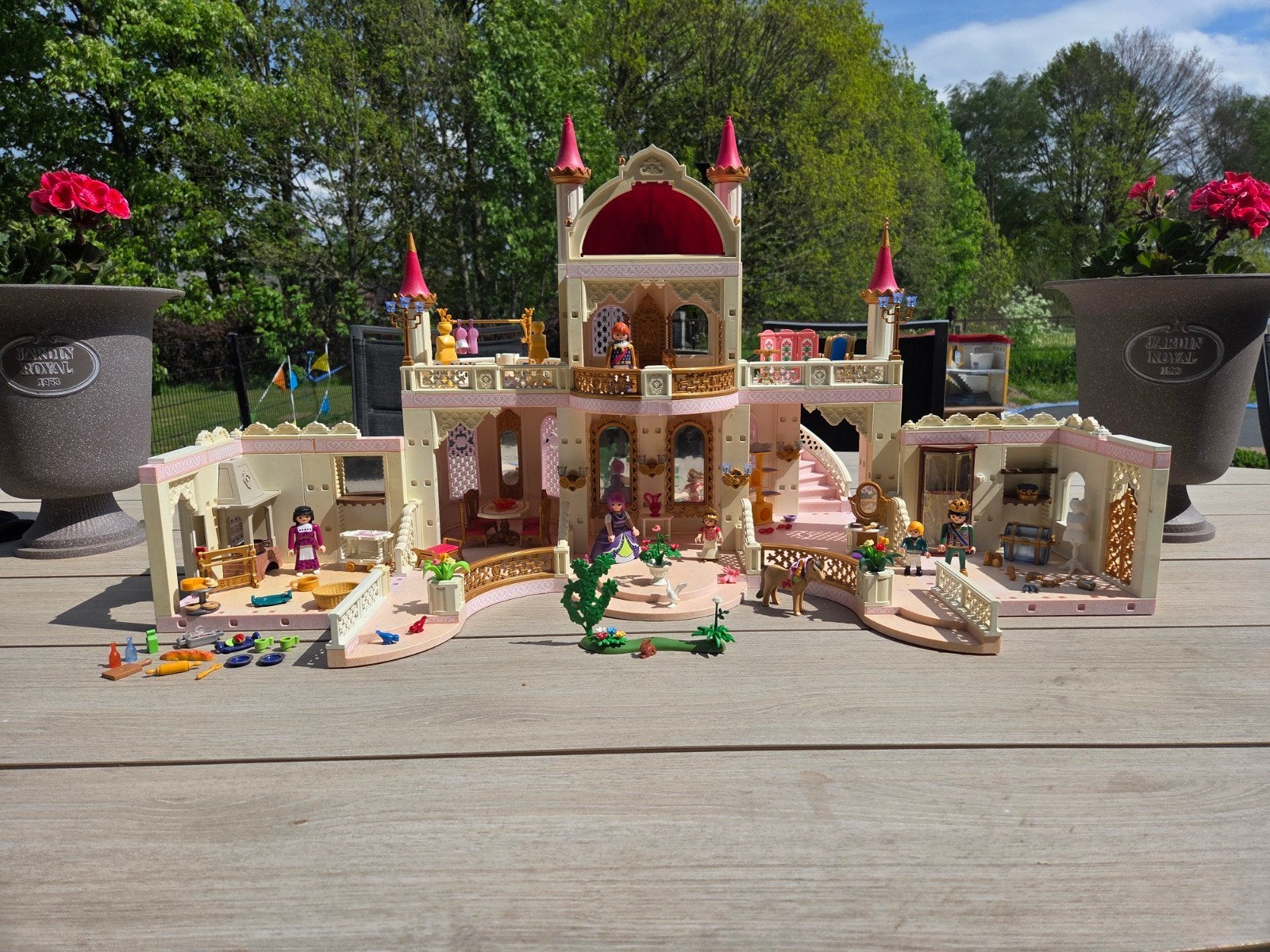 Playmobil prinsessen kasteel, Ophalen of Verzenden, Gebruikt, Complete set