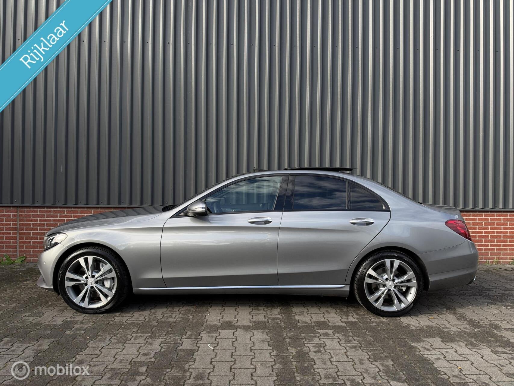 Mercedes C-klasse C350 e Panorama Leder Burmester Memory Led, Auto's, Achterwielaandrijving, Gebruikt, Leder, Bedrijf