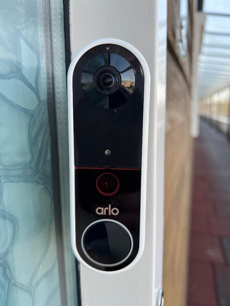 Arlo video deurbel, Huis en Inrichting, Deurbellen, Ophalen of Verzenden, Bewegingsdetectiesensor, Gebruikt, Draadloos