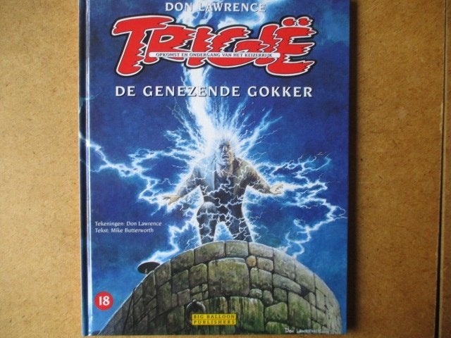 adv8436 trigie 18 hc, Eén stripboek, Ophalen, Gelezen
