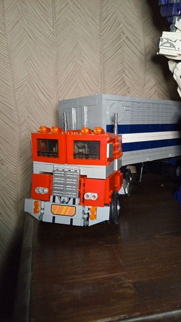 Optimus Prime & Trailer MOC, Ophalen of Verzenden, Zo goed als nieuw, Overige merken