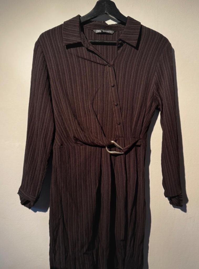 Zara jurk zwart, Kleding | Dames, Jurken, Ophalen of Verzenden, Zo goed als nieuw, Maat 36 (S), Boven de knie