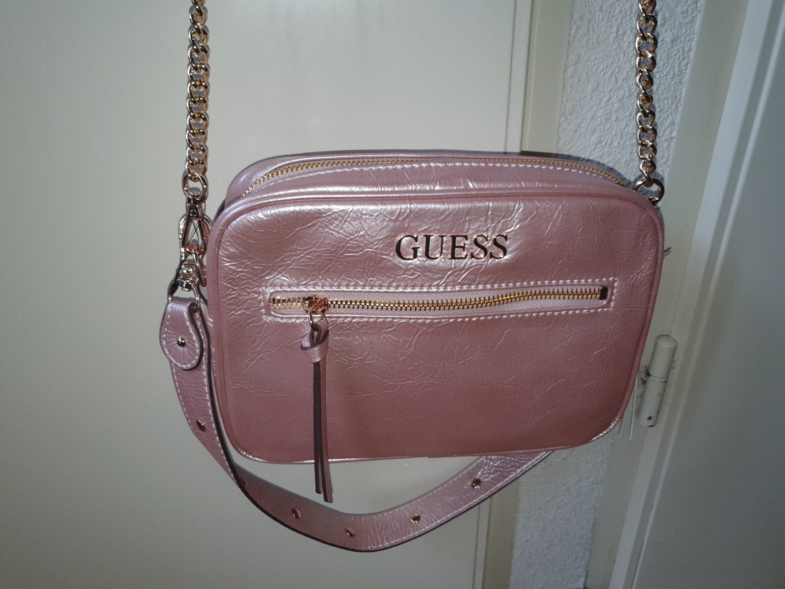 Nieuw Guess roze dames tas / schoudertas / handtas, Ophalen of Verzenden, Nieuw, Roze, Schoudertasje