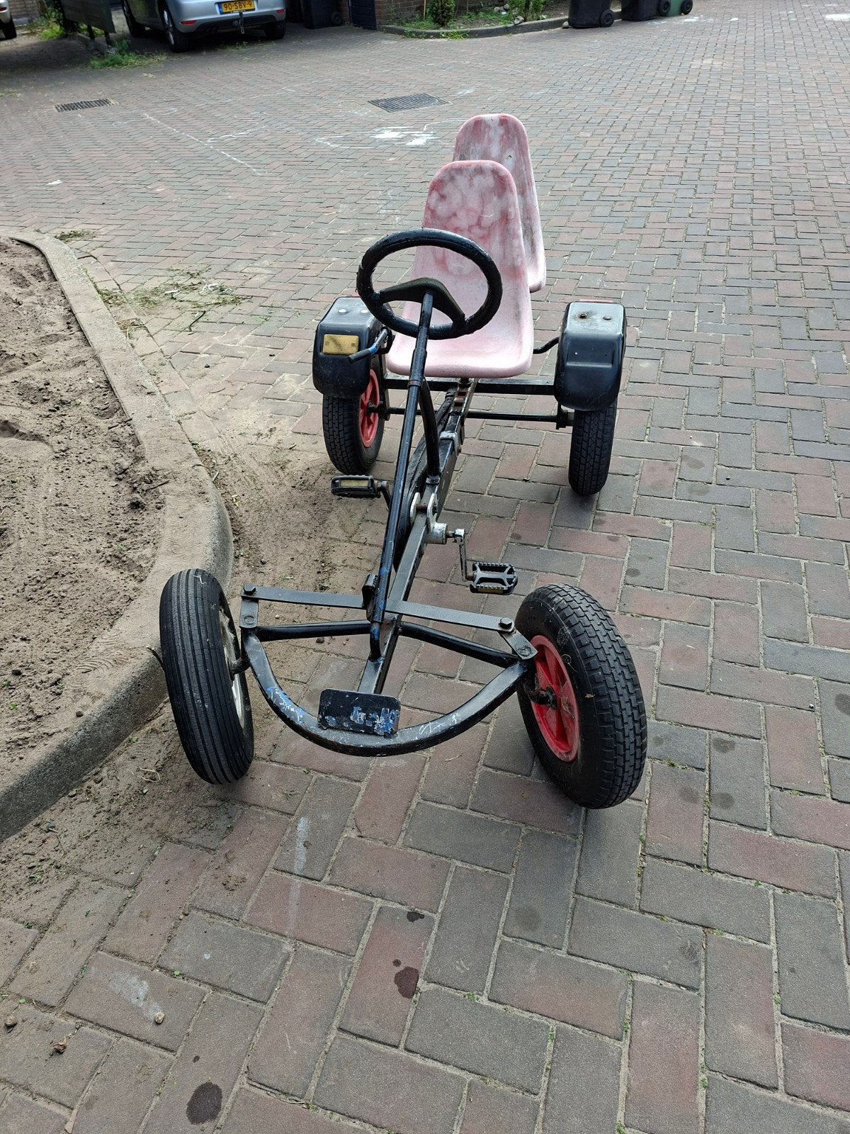 Berg skelter met duozit, Kinderen en Baby's, Speelgoed | Buiten | Skelters, Ophalen