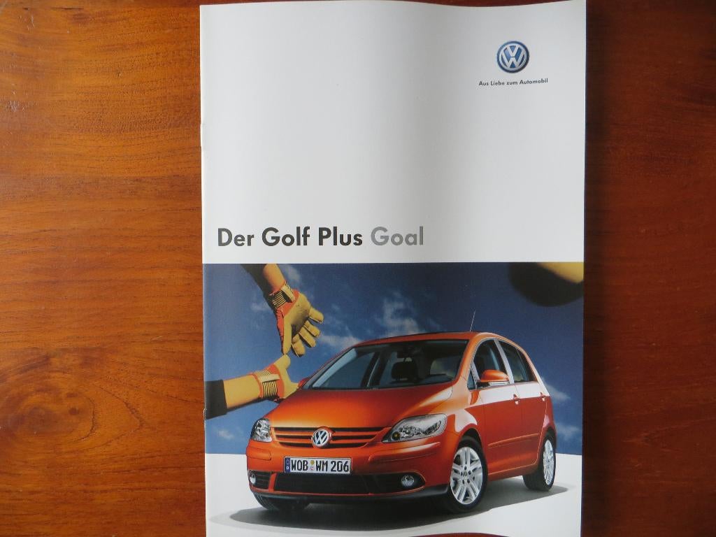 Volkswagen Golf Plus Goal (febr. 2006), Boeken, Ophalen of Verzenden, Nieuw, Volkswagen