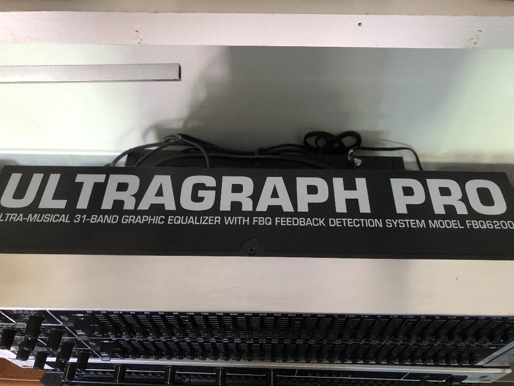 Behringer Ultragraph FBQ6200, Ophalen of Verzenden, Gebruikt, Equalizer