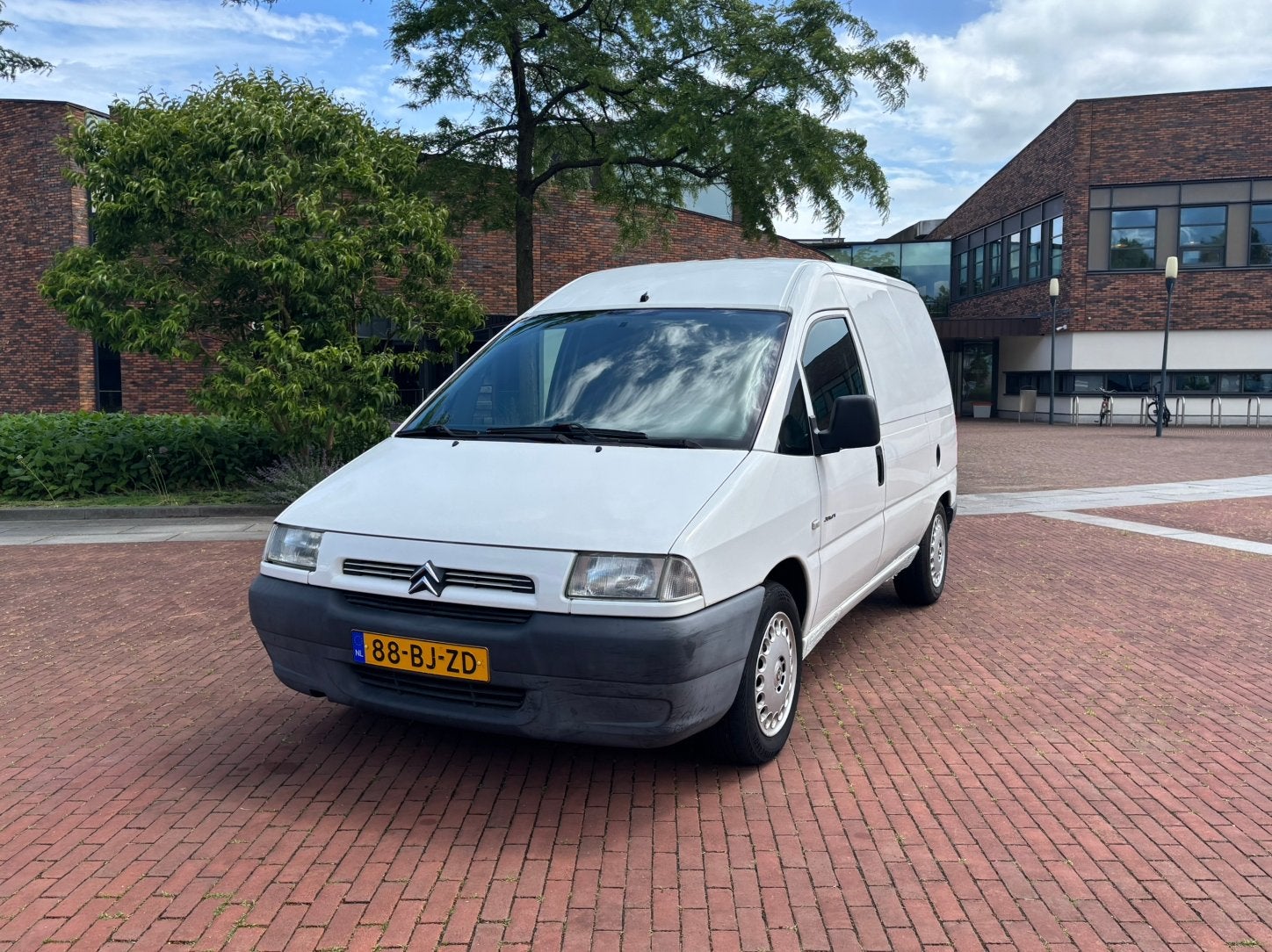 Citroën Jumpy 2.0 HDI Comfort 2003 koelwagen nwe APK Export, Auto's, Bestelauto's, Voorwielaandrijving, Stof, Citroën, Wit