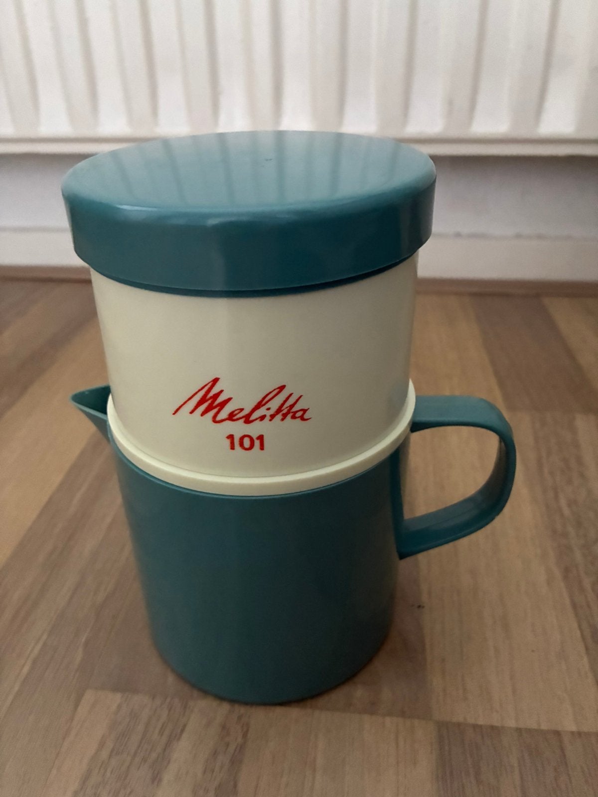Melitta 101 reis camping koffiezetter compleet en origineel, Ophalen of Verzenden, Zo goed als nieuw, Overige typen