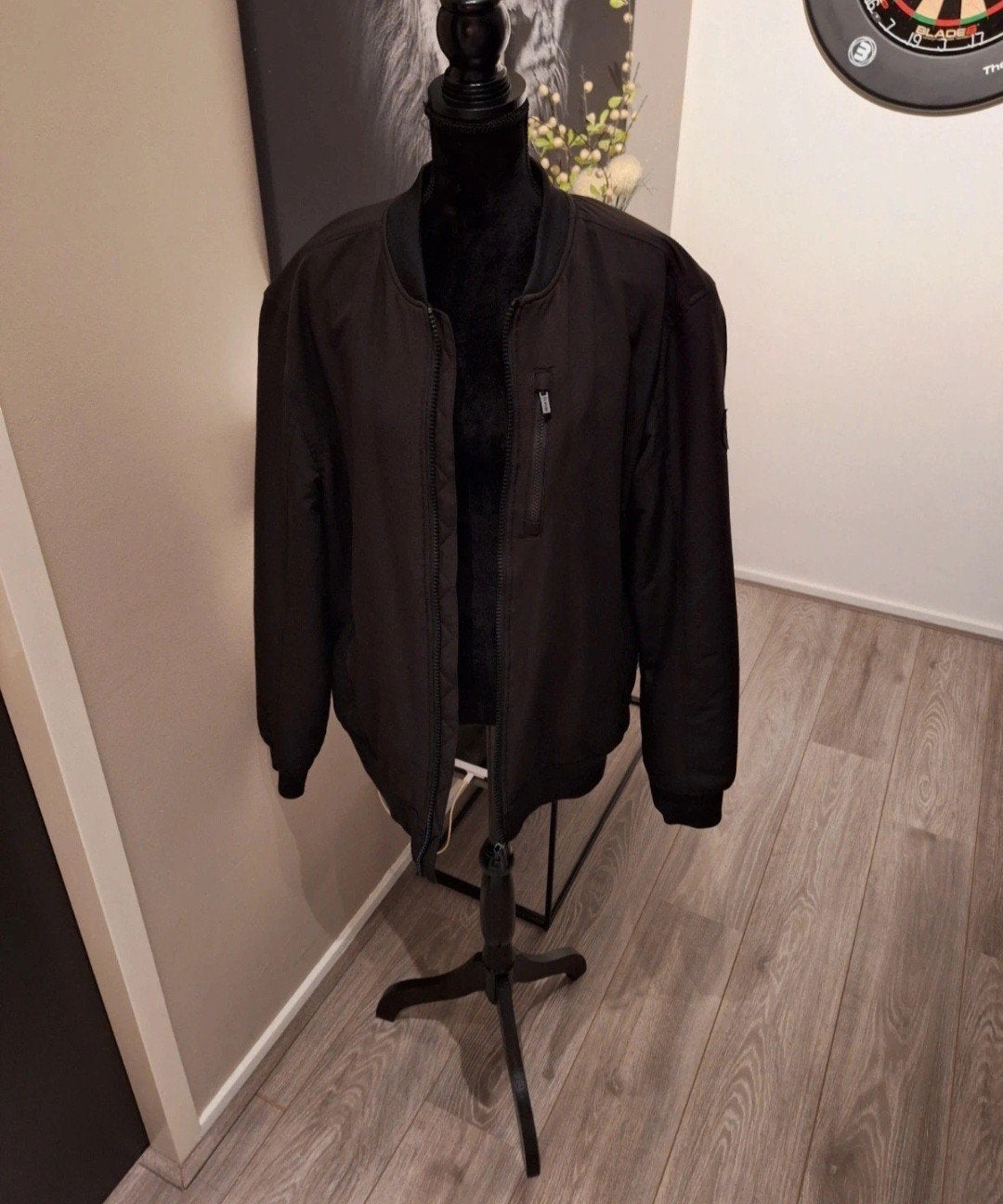 Firetrap Bomberjack Zwart - Maat 2XL, Zwart, Overige maten, Ophalen of Verzenden, Zo goed als nieuw