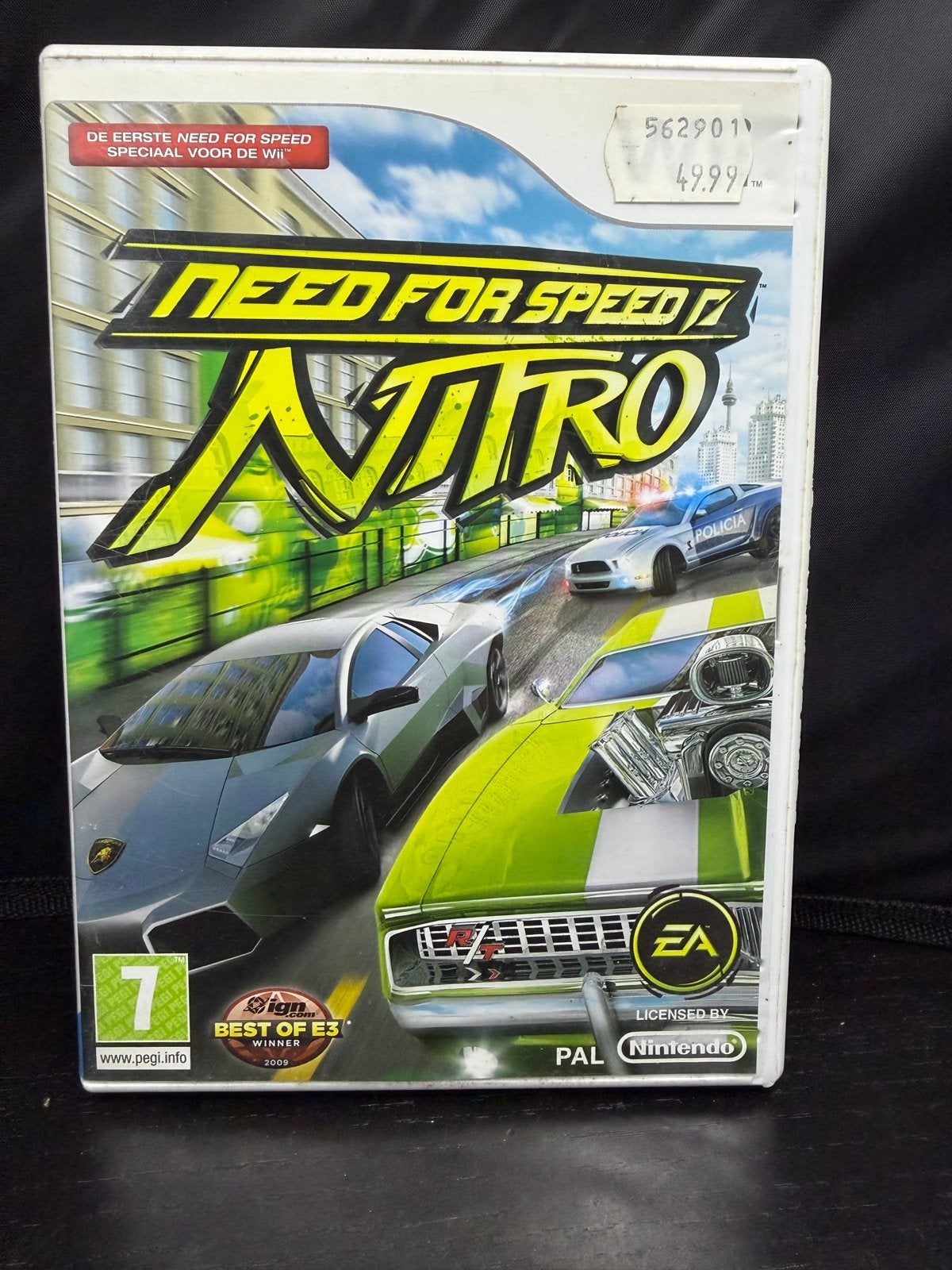 Need for Speed Nitro - Wii (Racegame), B, Gebruikt, Racen en Vliegen, B