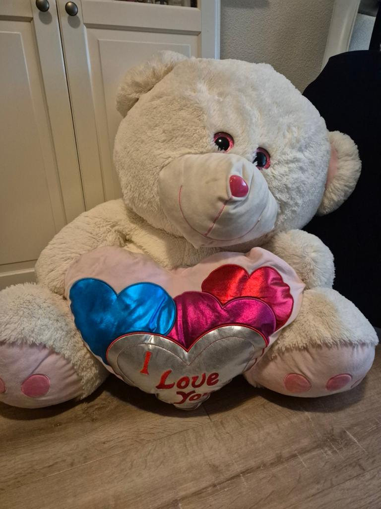 Te koop knuffelbeer groot, Ophalen, Beer