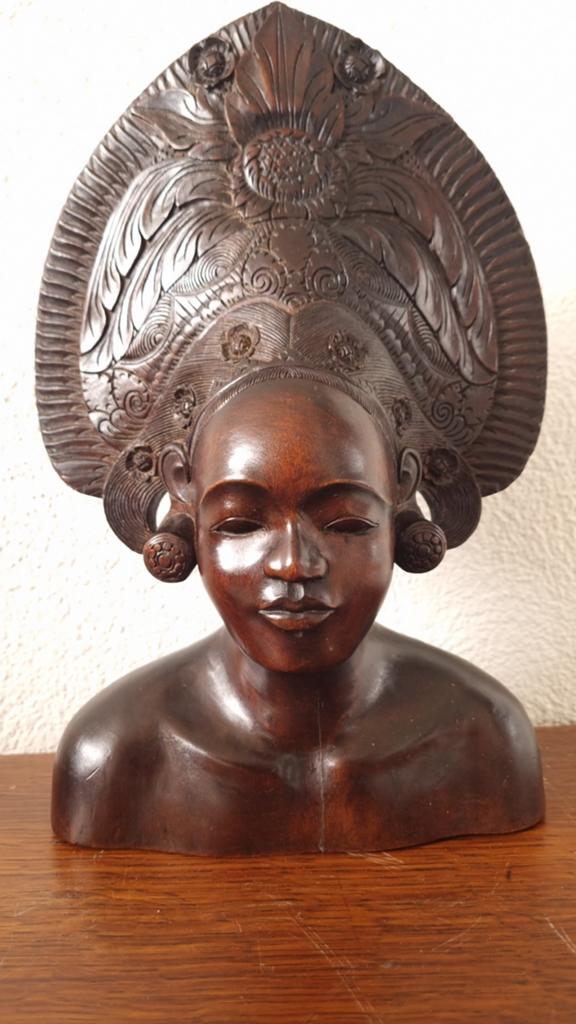 Buste uit Bali Indonesië, Ophalen of Verzenden