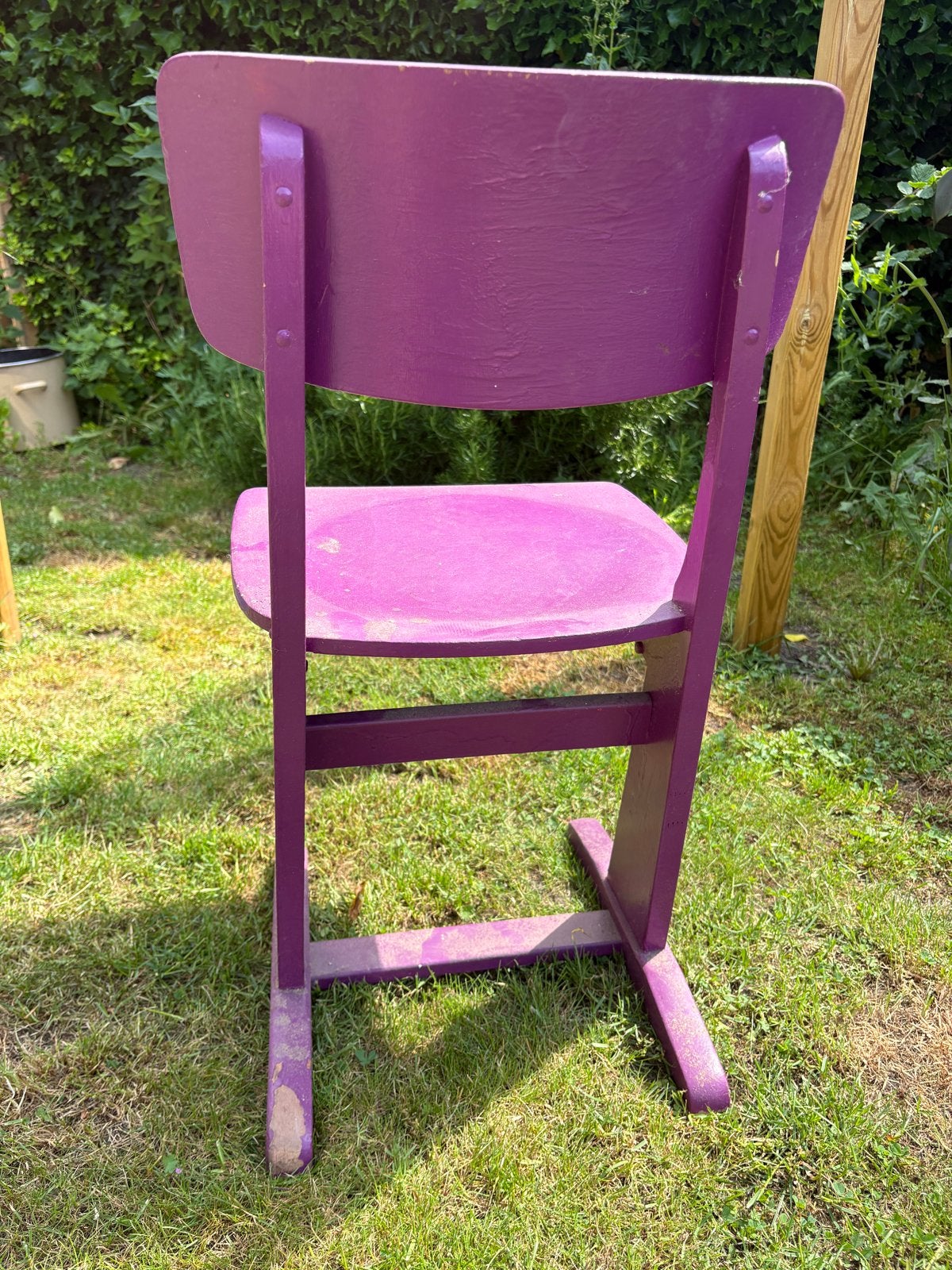 Vintage Casala kinderstoel - Paars, heeft liefde nodig, Ophalen