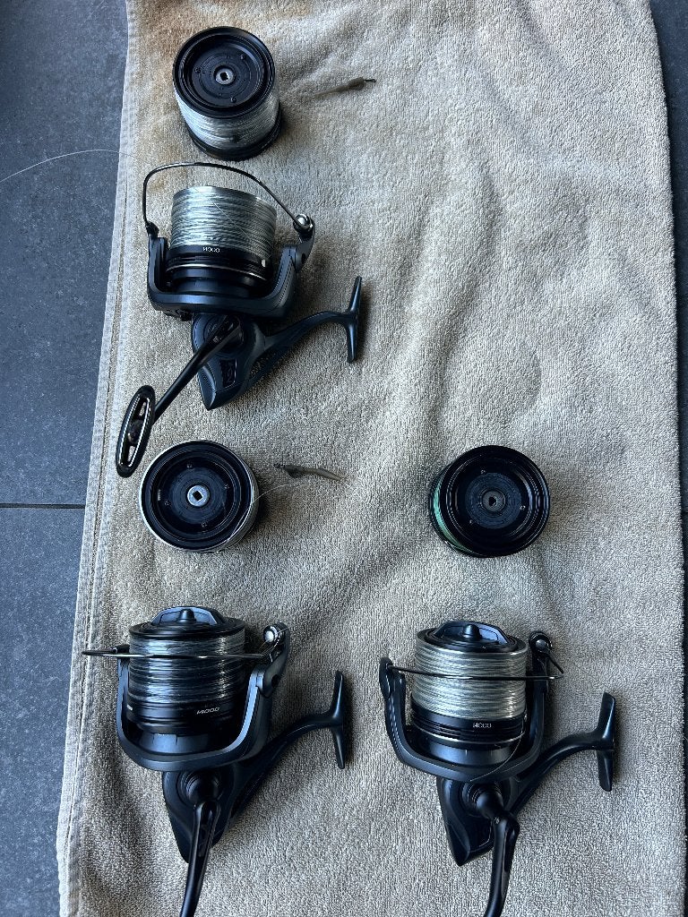 3x Shimano Aero Technium Magnesium XTC, Ophalen, Gebruikt, Overige typen