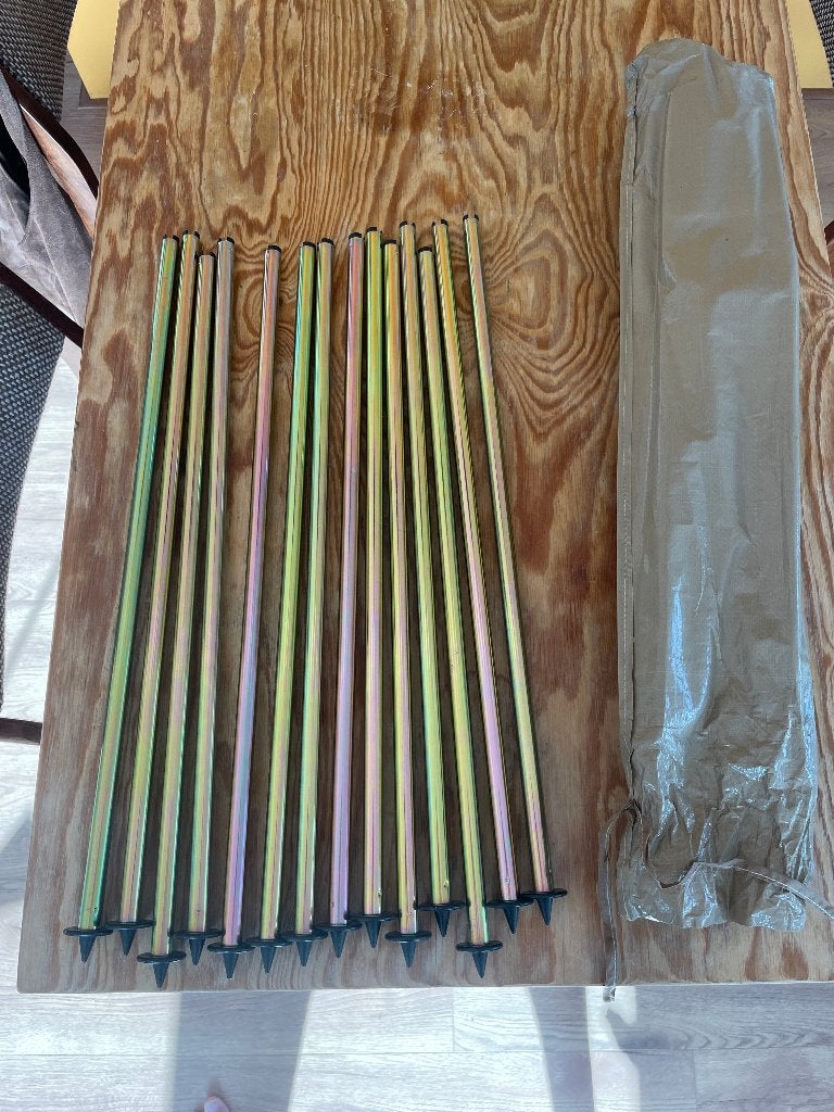 CanvasCamp Short Guy Poles - 60 cm – ongebruikt / nieuw, Ophalen of Verzenden, Nieuw