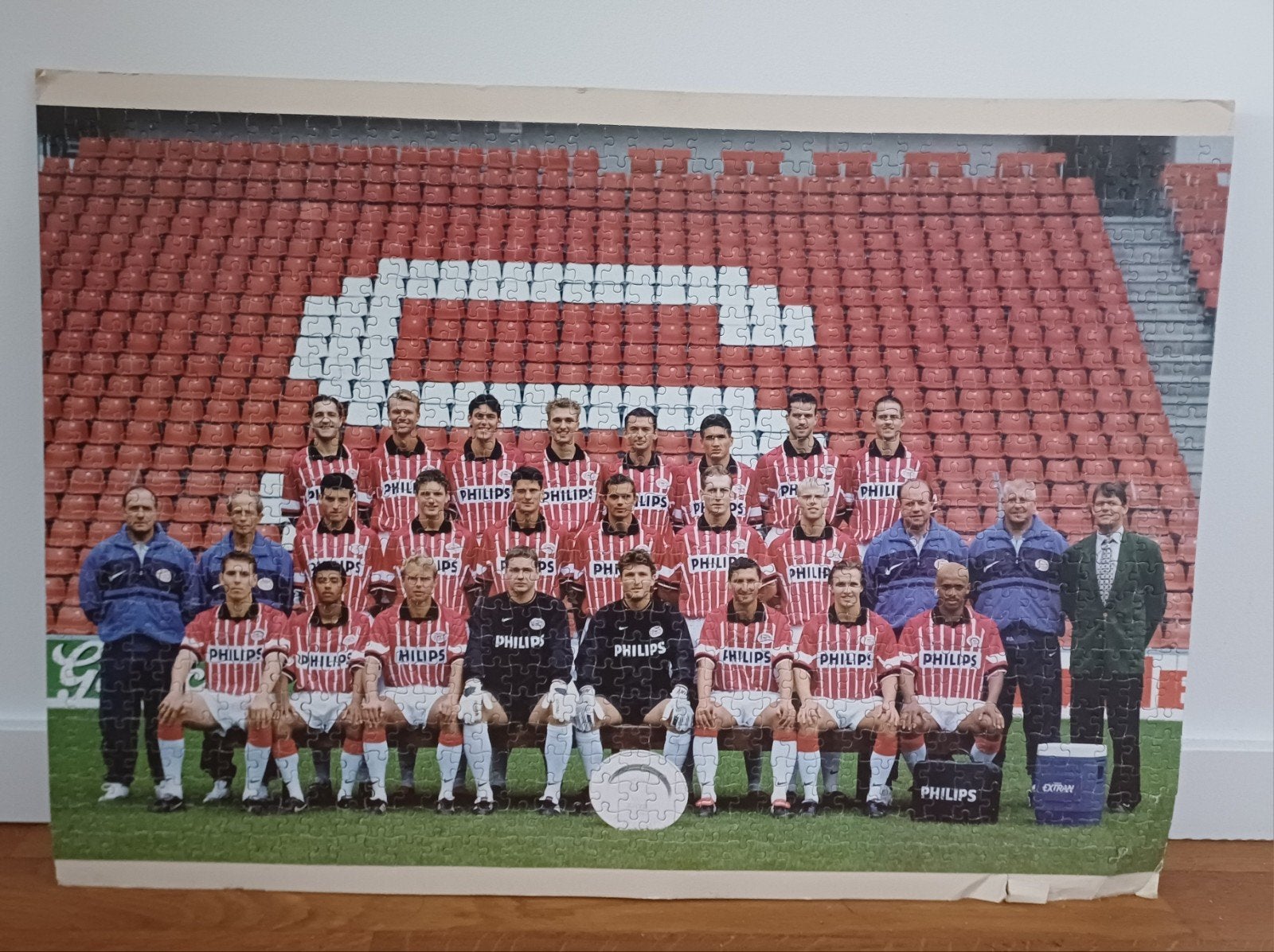 Puzzel (opgeplakt) PSV Kampioenschap KNVB beker GRATIS, Ophalen, Gebruikt, PSV, Overige typen