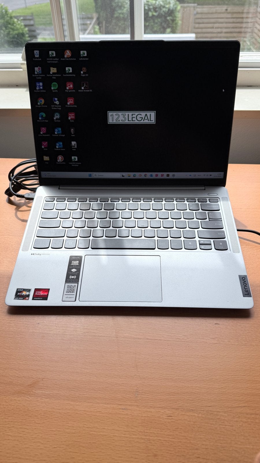 Lenovo IdeaPad 5 Pro 14ARH7 (AMD Ryzen 5, 16GB RAM, 512GB SS, Computers en Software, Windows Laptops, Met videokaart, Qwerty, 14 inch