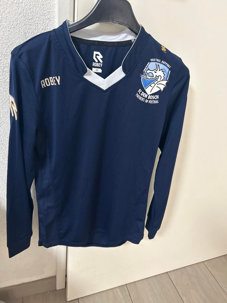 FC Den Bosch Robey Thuisshirt Maat 152, Maat XS of kleiner, Ophalen of Verzenden, Zo goed als nieuw, Shirt