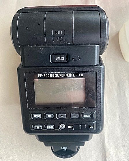 Sigma EF-500 DG Super flitser, Audio, Tv en Foto, Fotografie | Flitsers, Ophalen of Verzenden, Gebruikt, Externe flitser, Sigma