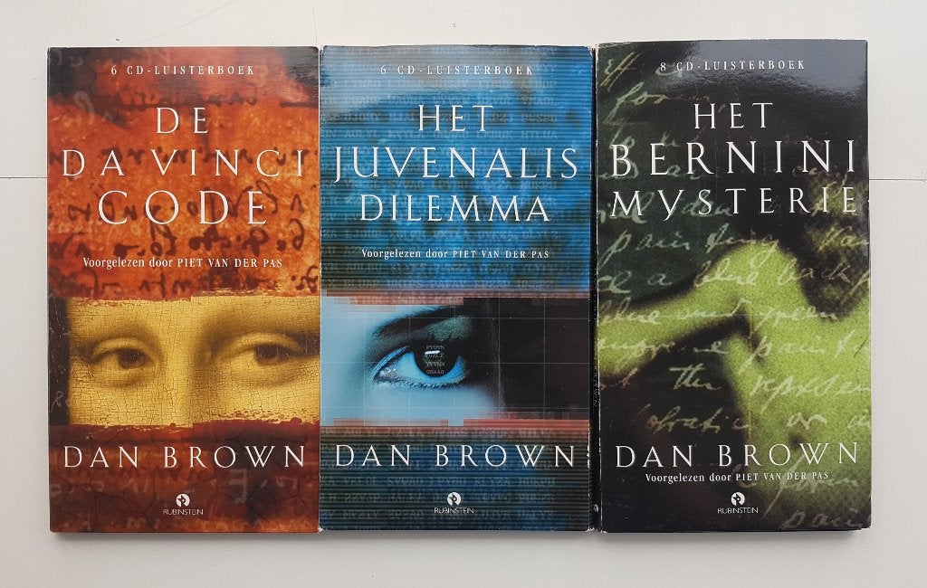 Luisterboek: 3x Dan Brown - Robert Langdon Thrillers, Boeken, Ophalen of Verzenden, Dan Brown, Cd, Volwassene