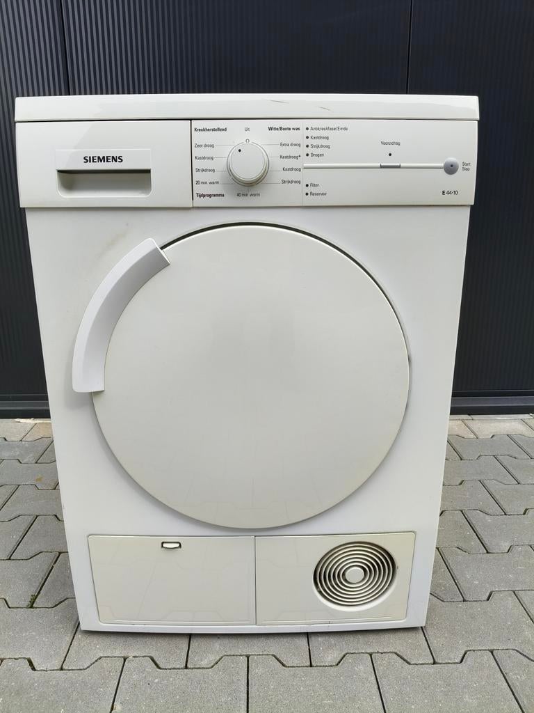 Siemens condensdroger 7kg, Witgoed en Apparatuur, Ophalen, 6 tot 8 kg, Zo goed als nieuw, 85 tot 90 cm
