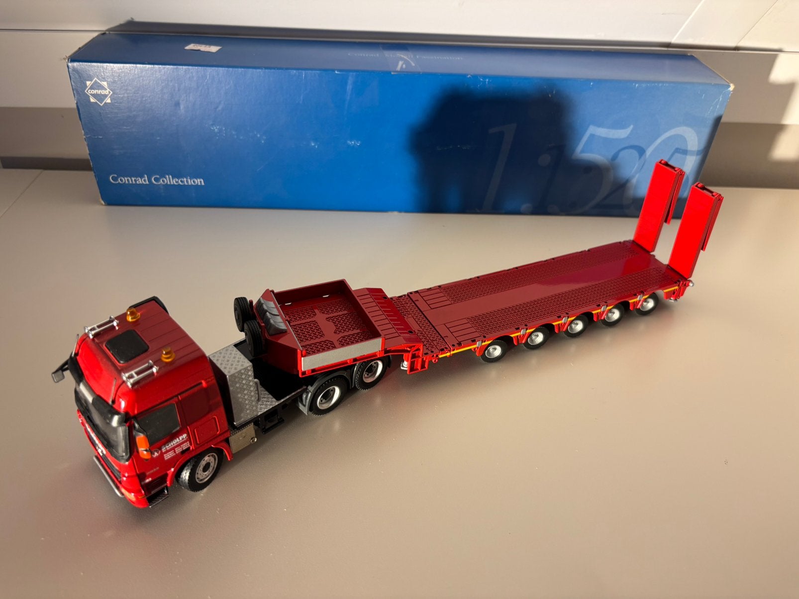 72172/01 Mercedes-Benz Actros mp3 Doll Semidieplader Scholpp, Hobby en Vrije tijd, Ophalen of Verzenden, Nieuw, Bus of Vrachtwagen