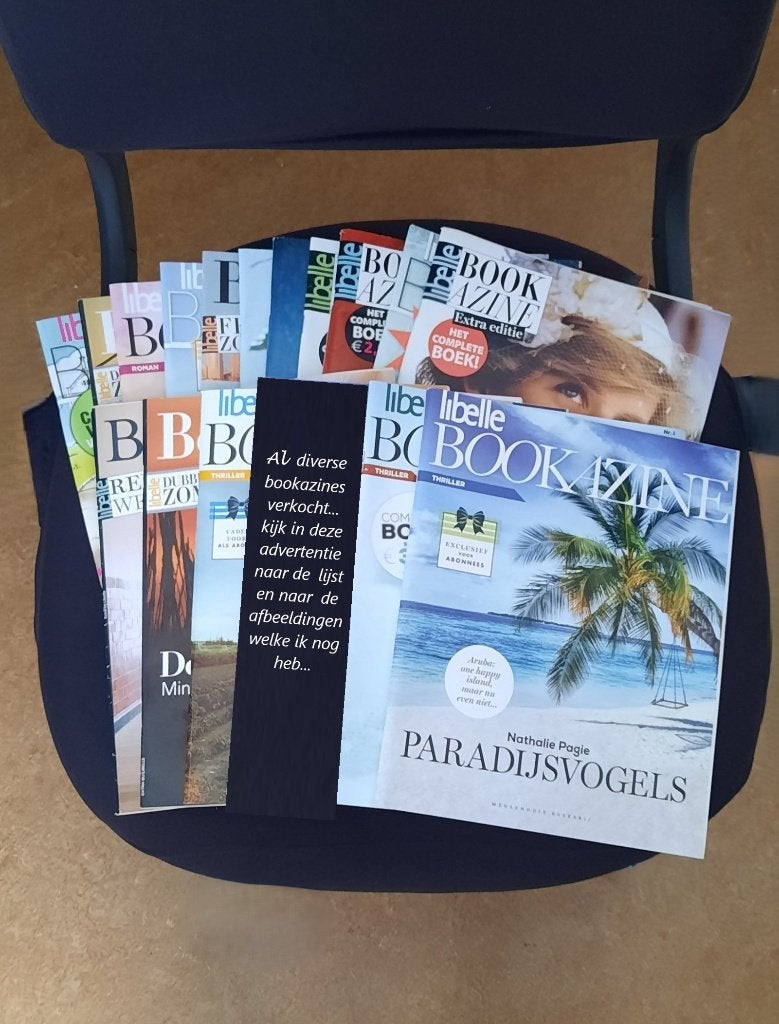 10 LIBELLE THRILLER & ROMAN BOOKAZINES €1,25 p.st Zie Lijst>, Boeken, Ophalen of Verzenden, Nieuw, Damesbladen
