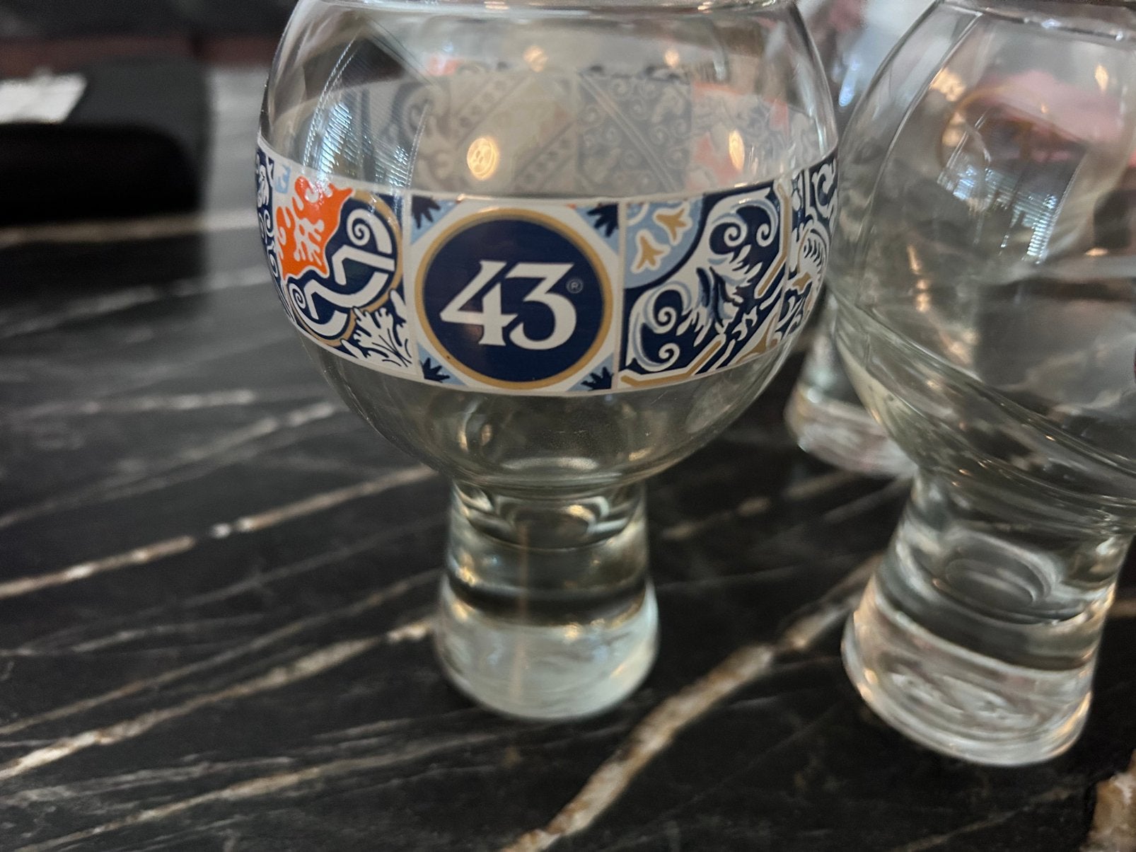 Glazen Licor 43 nieuw, Verzamelen, Glas en Borrelglaasjes, Ophalen, Zo goed als nieuw