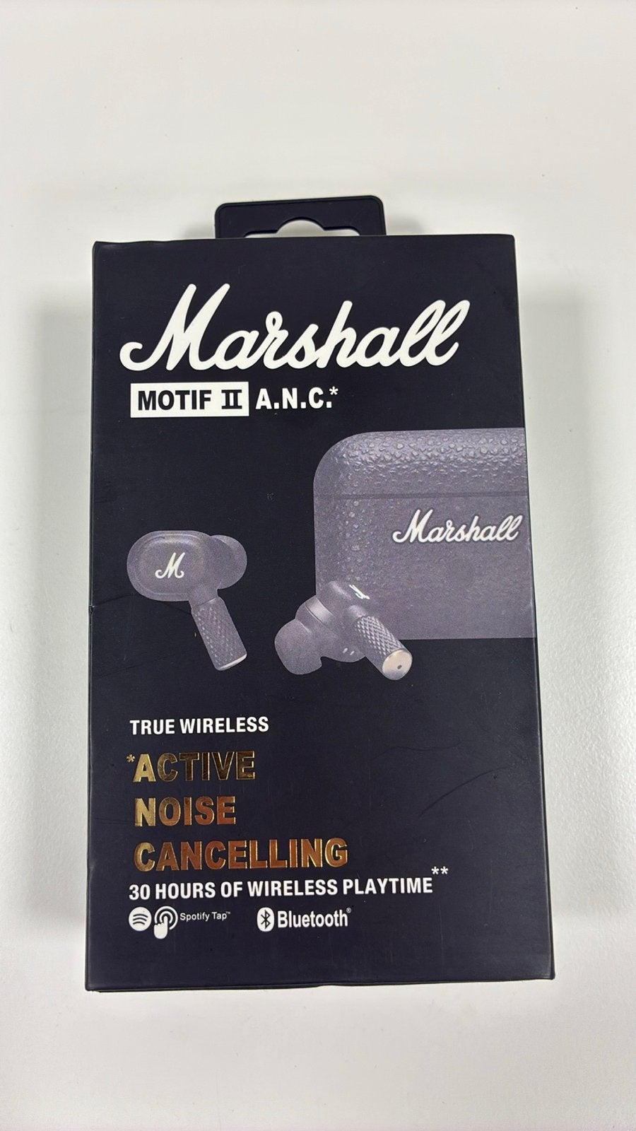 Marshall Motif II A.N.C. Draadloze Oordopjes Zwart, In-ear, Bluetooth, Nieuw, Ophalen of Verzenden