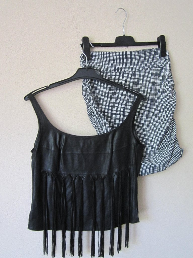 Vanderbilt top met Purdey rok en Boris vest/jasje maat 36/38, Kleding | Dames, Boris+Purdy, Verzenden, Zwart, Nieuw