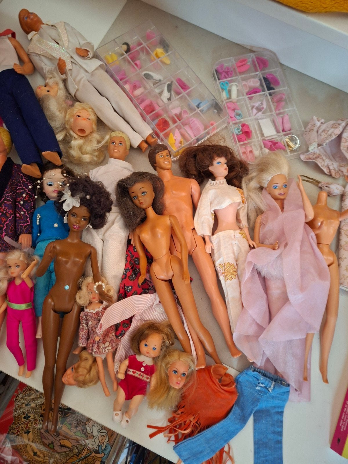 Partijtje barbie poppen etc leuk om uit te zoeken dolls, Verzenden, Fashion Doll