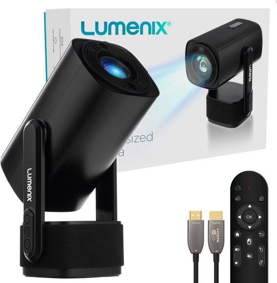 ZGAN Lumenix x1 pro mini 4K te koop! Met garantie!!, Ophalen of Verzenden, Zo goed als nieuw, LED, Ultra HD (4K)