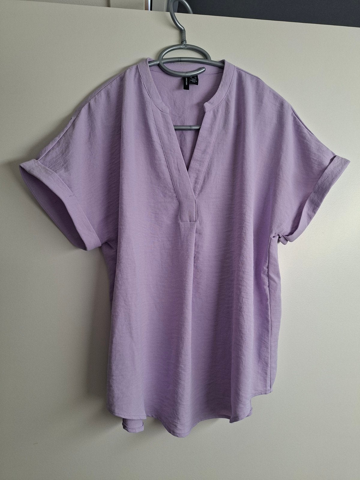 Lila korte mouw blouse / top Vero Moda - maat XS 34, Vero Moda, Paars, Ophalen of Verzenden, Maat 34 (XS) of kleiner