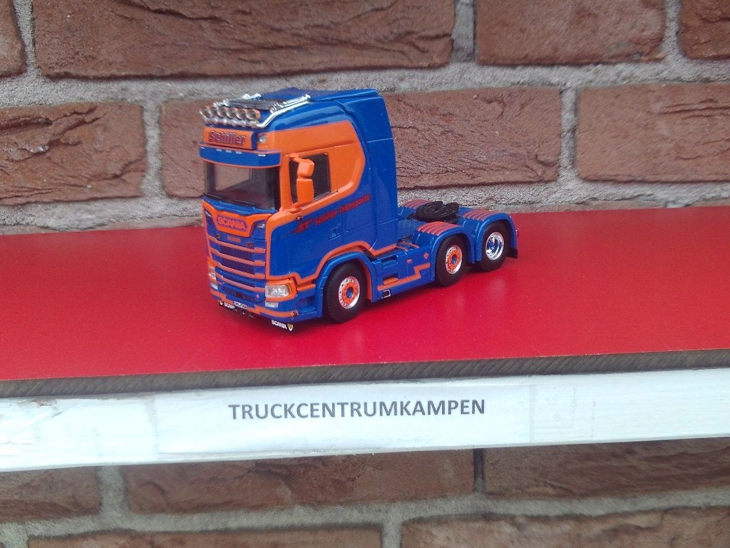 WSI  Scania  S  Highline  6 x 2  van  Schiller., Ophalen of Verzenden, Nieuw, Bus of Vrachtwagen, Wsi