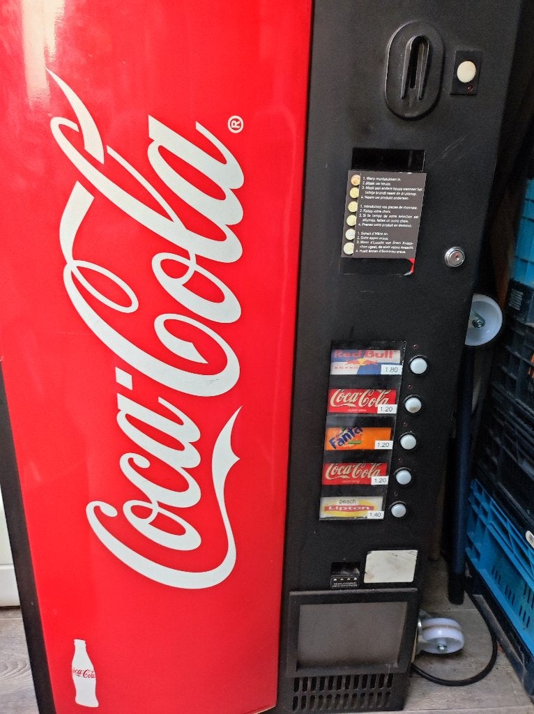 coca cola automaat, Ophalen, Overige typen