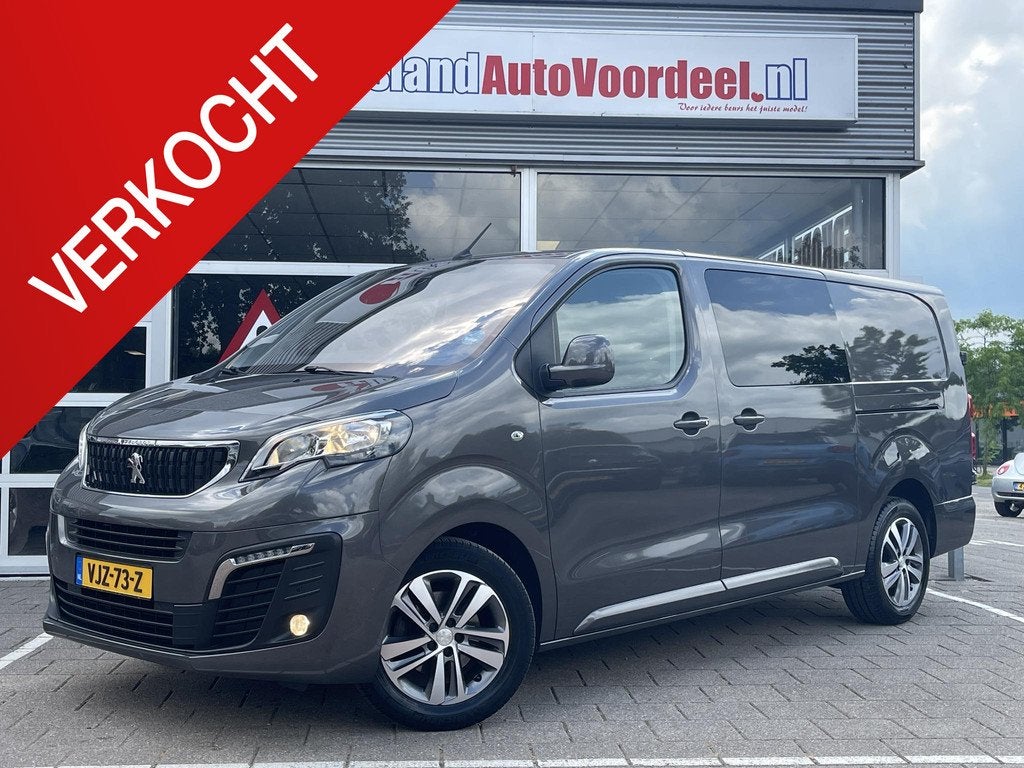 Peugeot Expert 2.0 BlueHDI 150 Long Asphalt DC /5 pers/Cruis, Voorwielaandrijving, Stof, Gebruikt, 4 cilinders