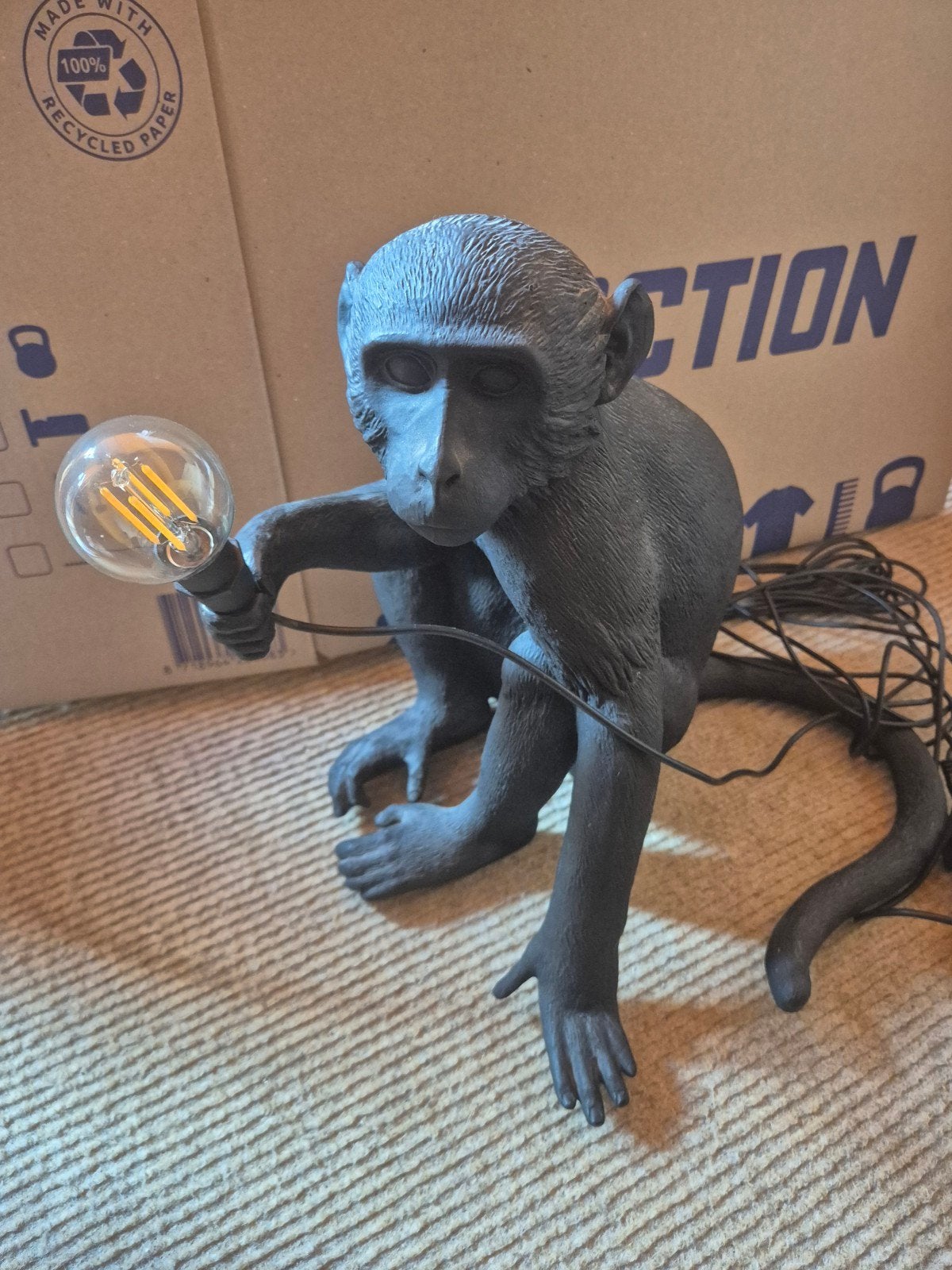 Seletti monkey lamp sitting, Huis en Inrichting, Ophalen, Minder dan 50 cm