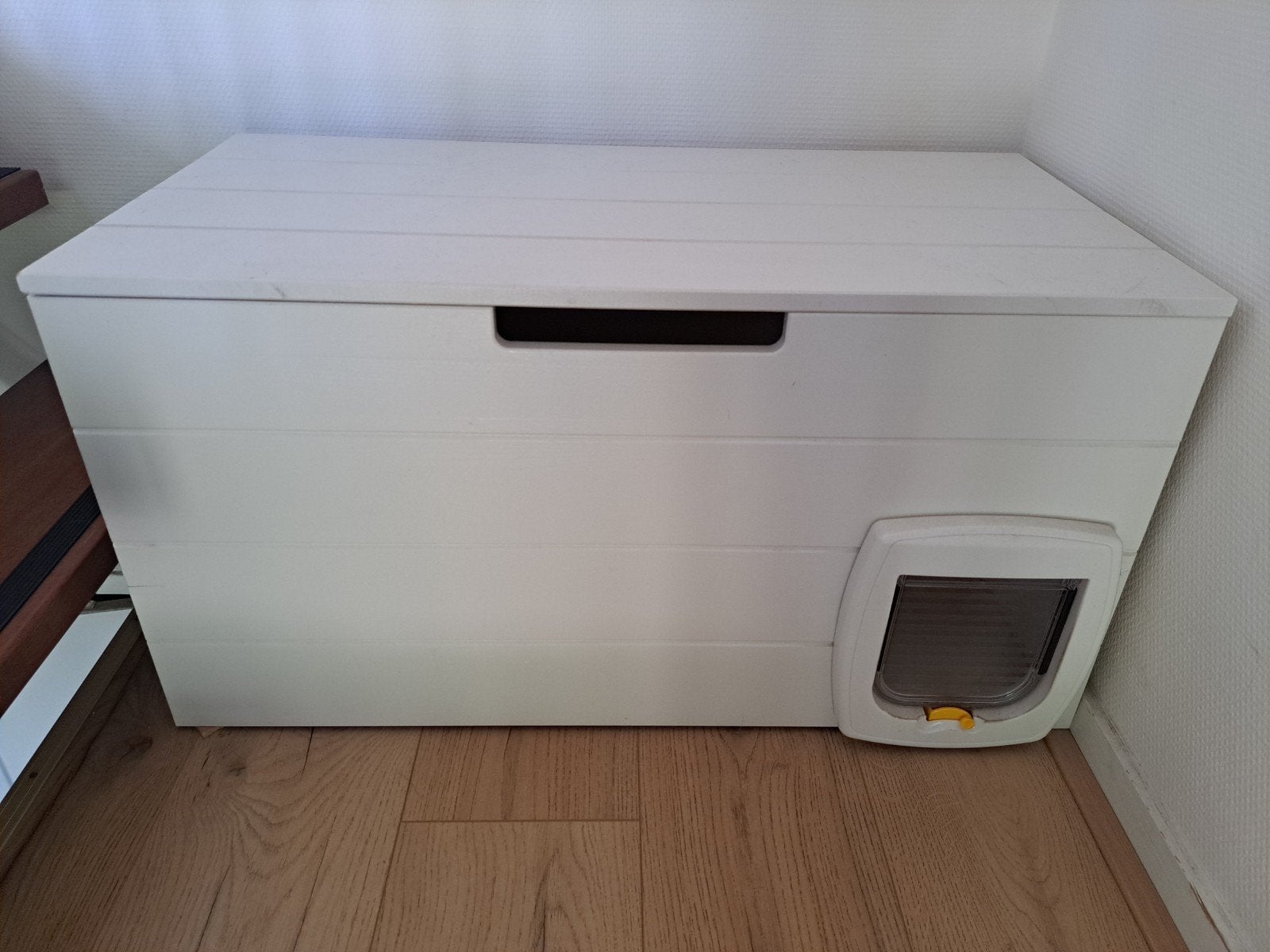 Kattenbak kist, Dieren en Toebehoren, Ophalen, Gebruikt