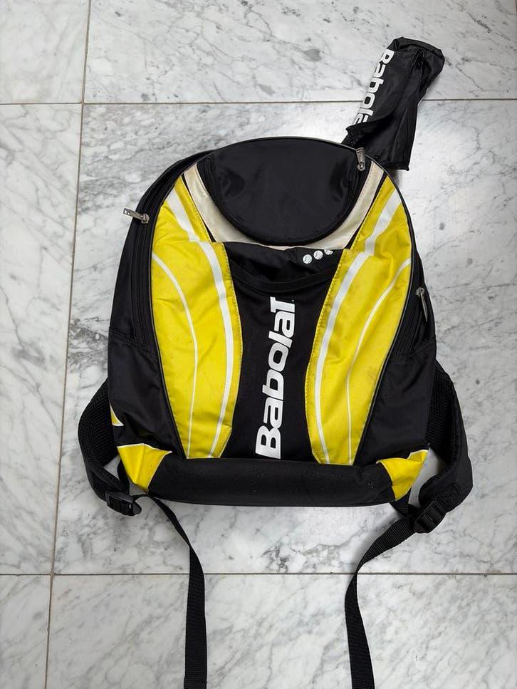 Babolat tennisrugzak kinderen- Zwart/Geel, Gebruikt, 25 tot 40 cm, 30 tot 45 cm, Ophalen