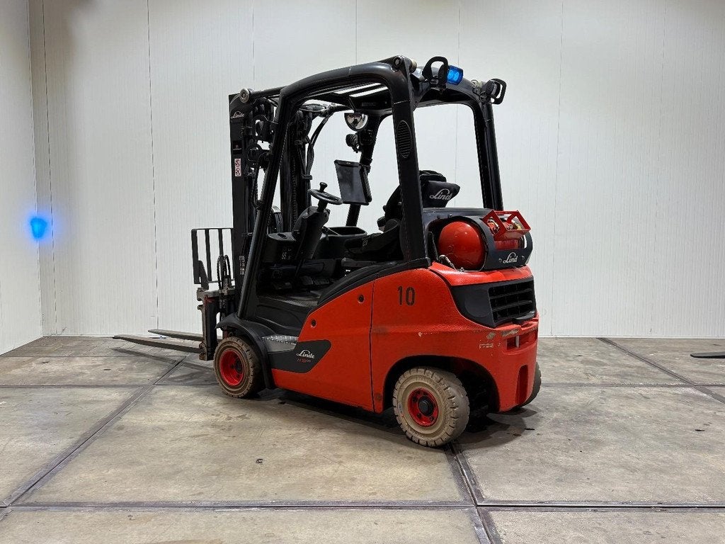 Linde H18 Triplex Freelift Vorkversteller LPG HL1191, Overige aandrijving, Heftruck, Linde
