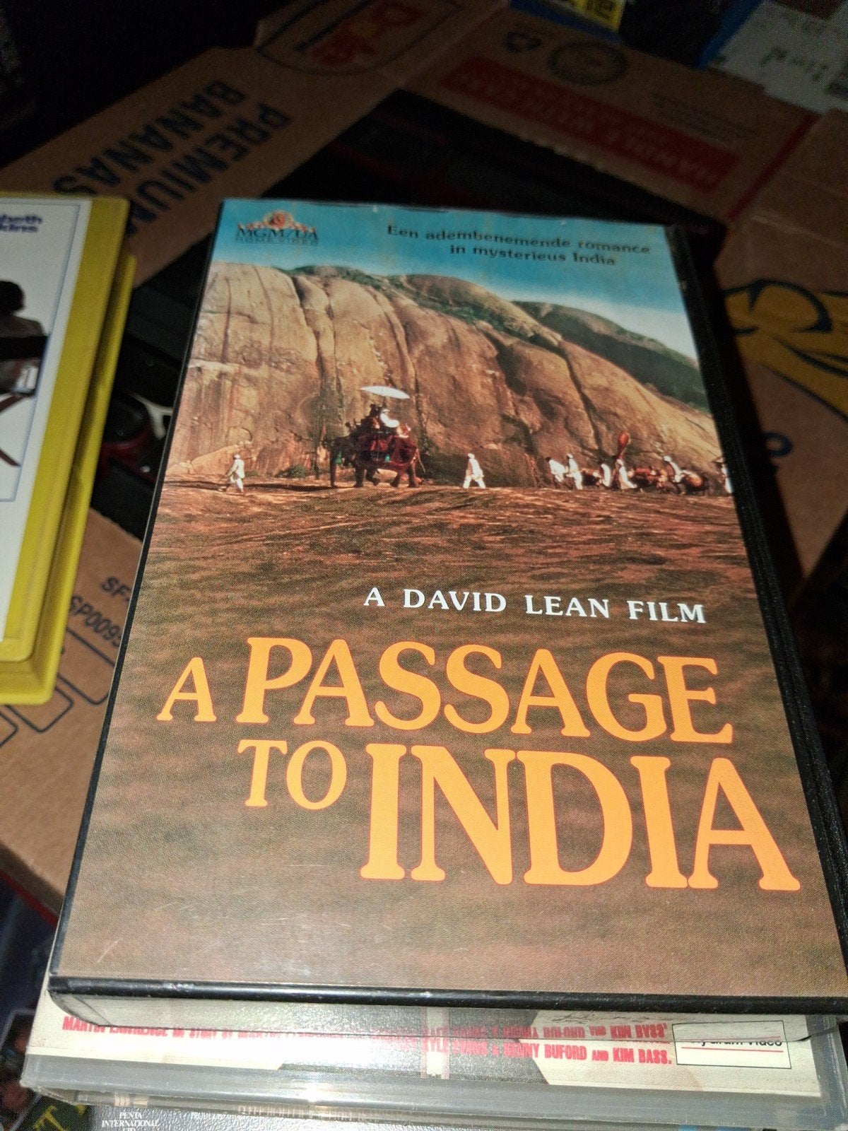 Vhs - A Passage To India, Alle leeftijden, Ophalen of Verzenden, Zo goed als nieuw