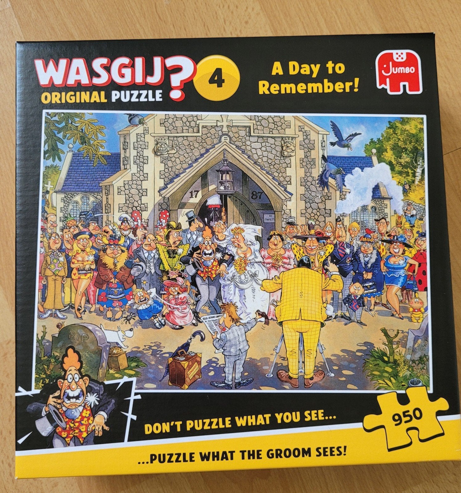 Wasgij? Was Gij Puzzel 4: A Day to Remember!', Hobby en Vrije tijd, Denksport en Puzzels, Ophalen of Verzenden, 500 t/m 1500 stukjes
