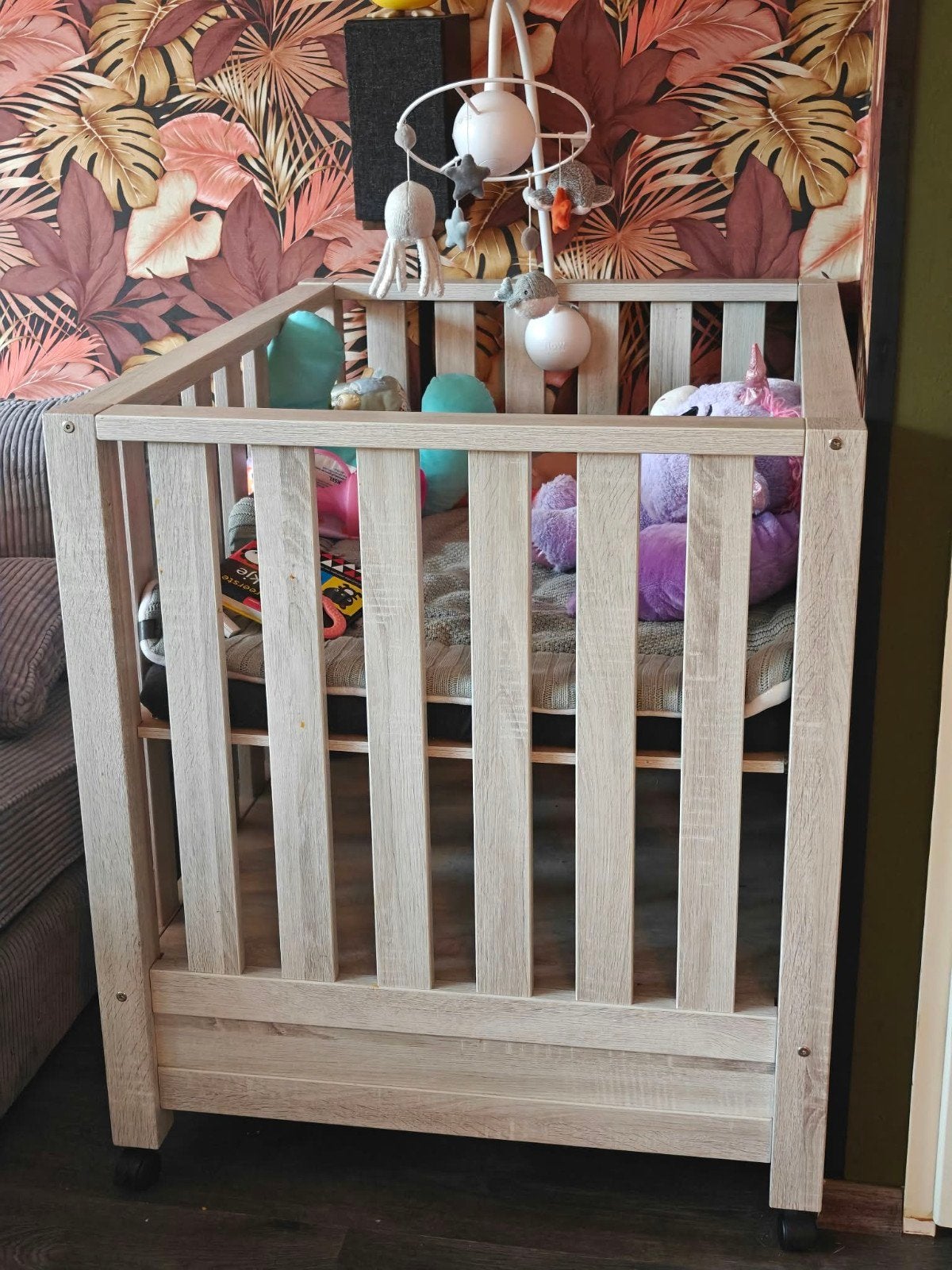 TWF box 80x102 cm met lade en wielen, Ophalen, Gebruikt, Rechthoekig, Lade