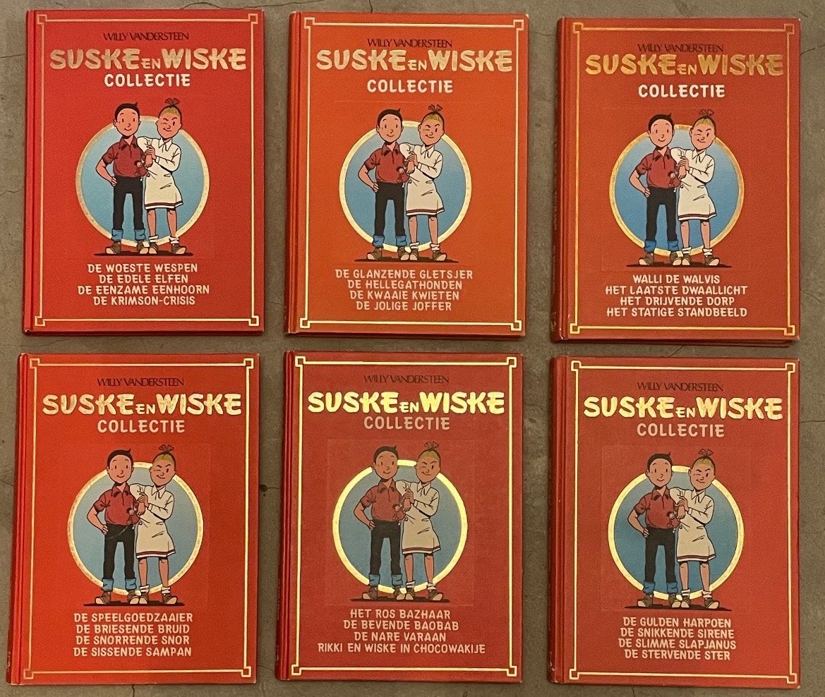 Suske en Wiske lecturama Collectie - 6 hardcover boeken, Meerdere stripboeken, Ophalen of Verzenden, Zo goed als nieuw