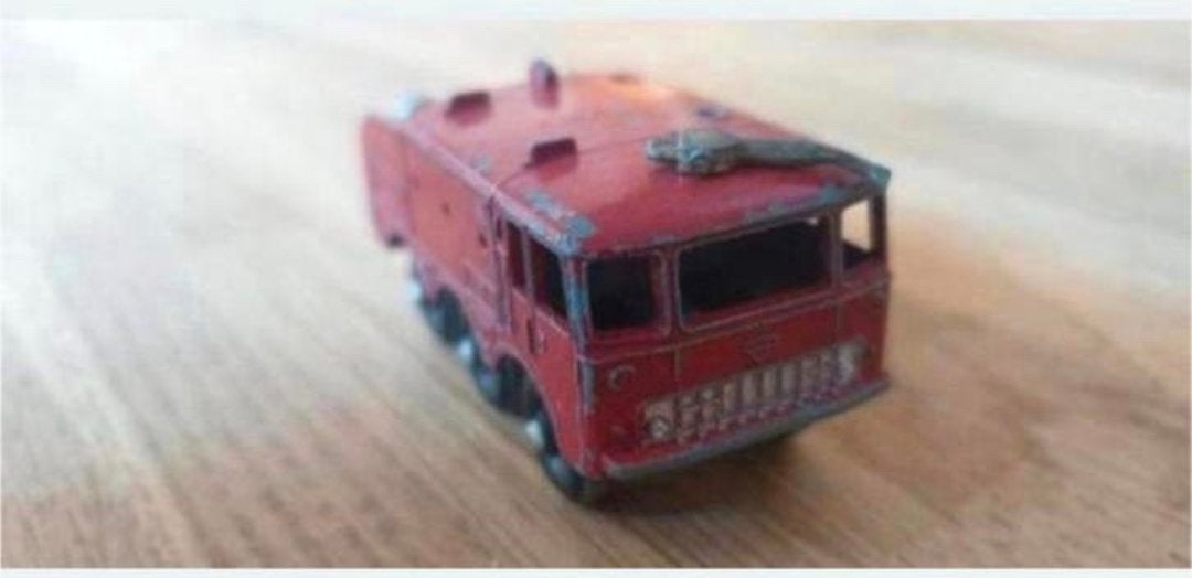 Matchbox Lesney No. 63 Foamite Crash Tender  (jaren 50/60), Ophalen of Verzenden, Gebruikt, Bus of Vrachtwagen