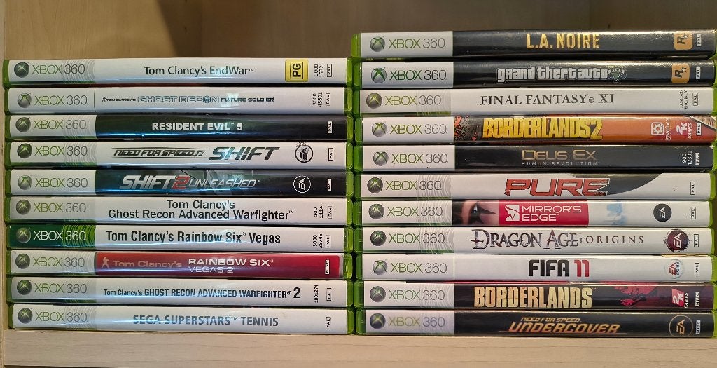 21 XBOX 360 spellen, 1 speler, Verzenden, Gebruikt, Vanaf 3 jaar