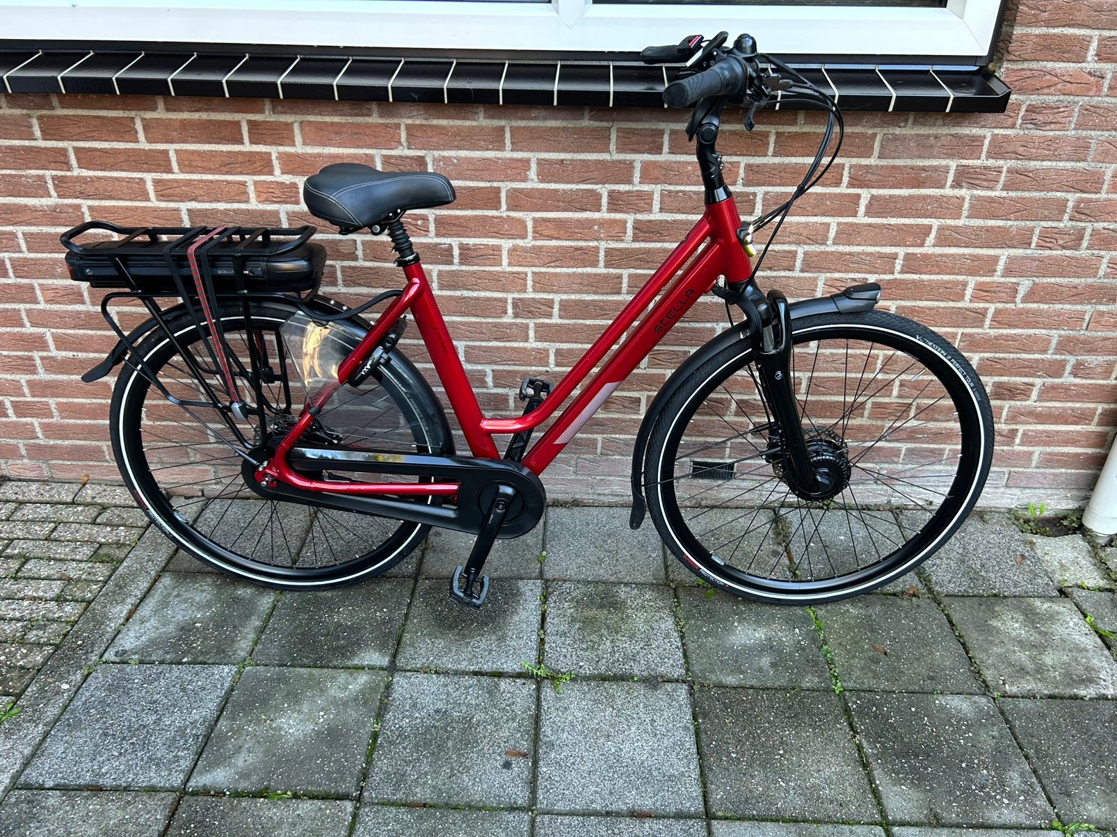 Stella vicenza Elektrisch fiets accu 522 wh, Overige merken, Ophalen of Verzenden, Zo goed als nieuw, 50 km per accu of meer