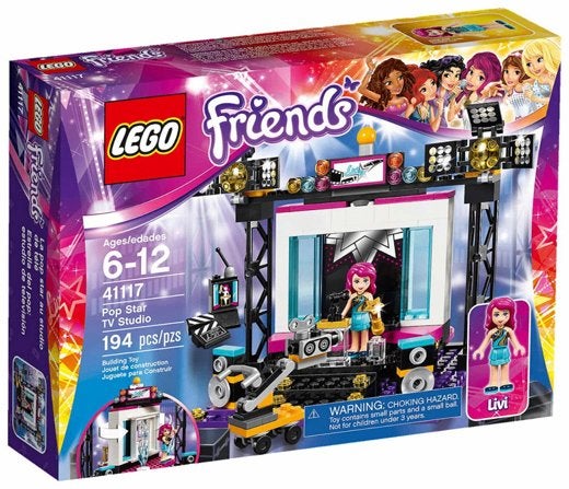 Lego Friends 41117 Pop Star TV Studio (NIEUW), Inclusief accessoires, Lego, Nieuw, Friends