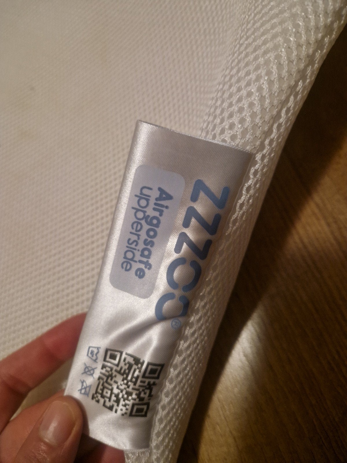 ZZZOO Airgosafe topper voor ledikant 120x60, Kinderen en Baby's, Ophalen, Gebruikt, Overige merken, Jongetje of Meisje